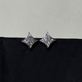 S925 zircon Square Studs