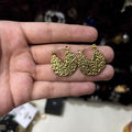 Textured Pie Hoops