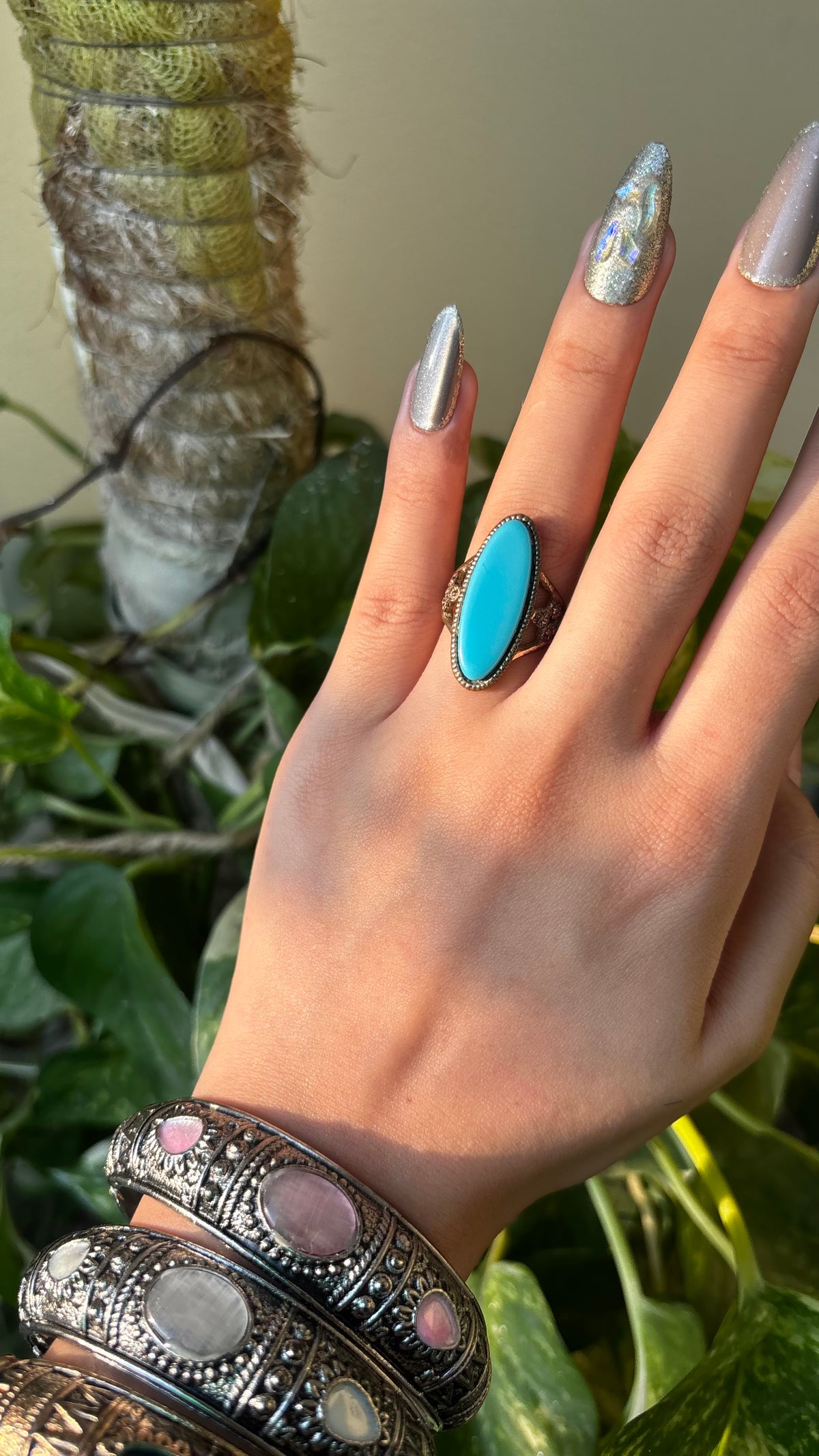 Feroza Antique Ring