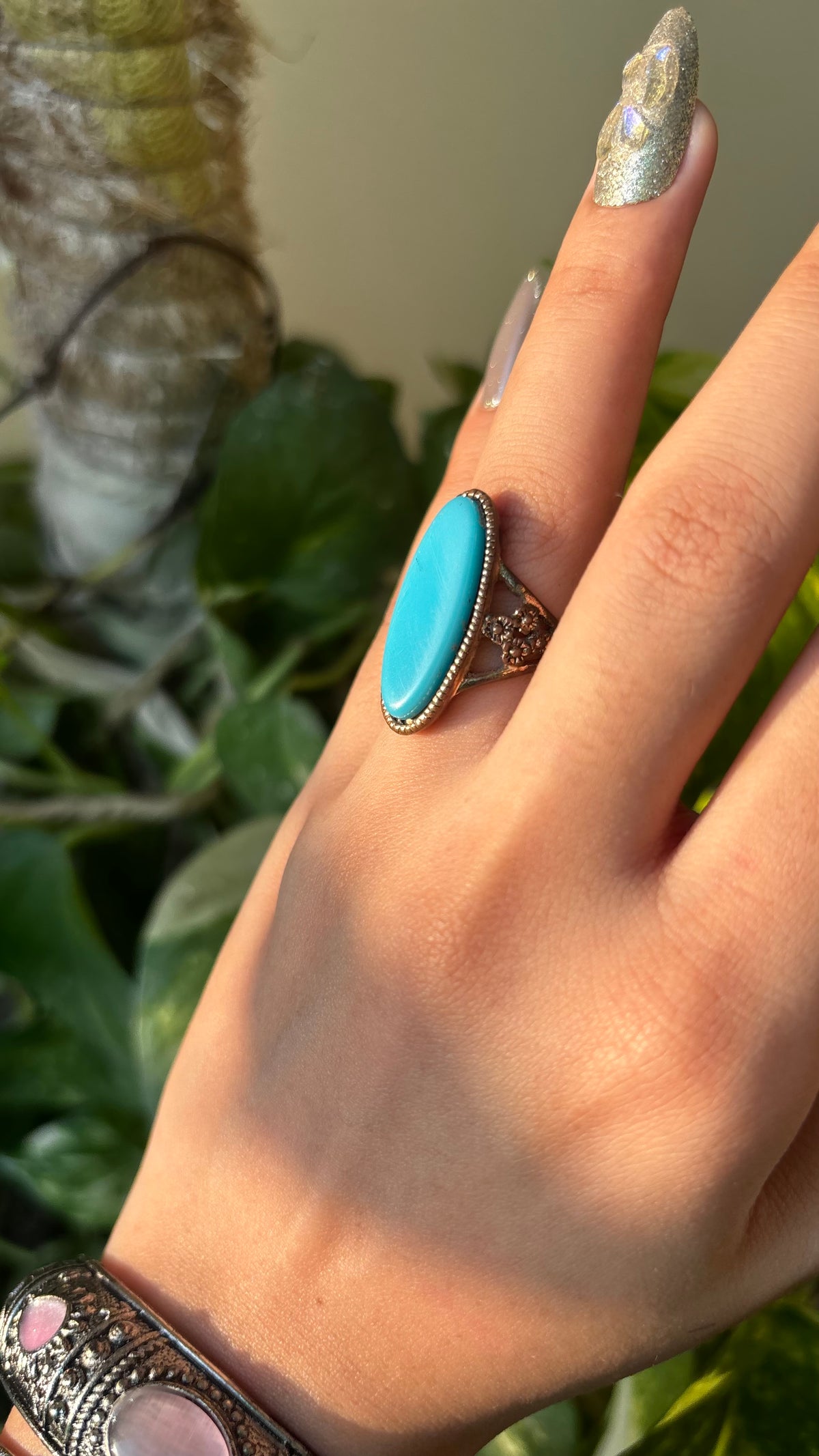 Feroza Antique Ring